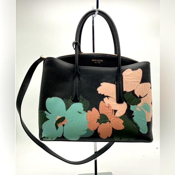kate spade Handbags - Kate Spade Black Floral Women's Bag